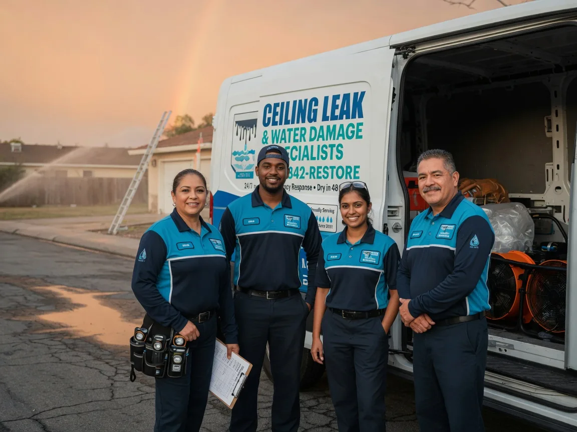 Ceiling Leak Cleanup company in Pell City, AL