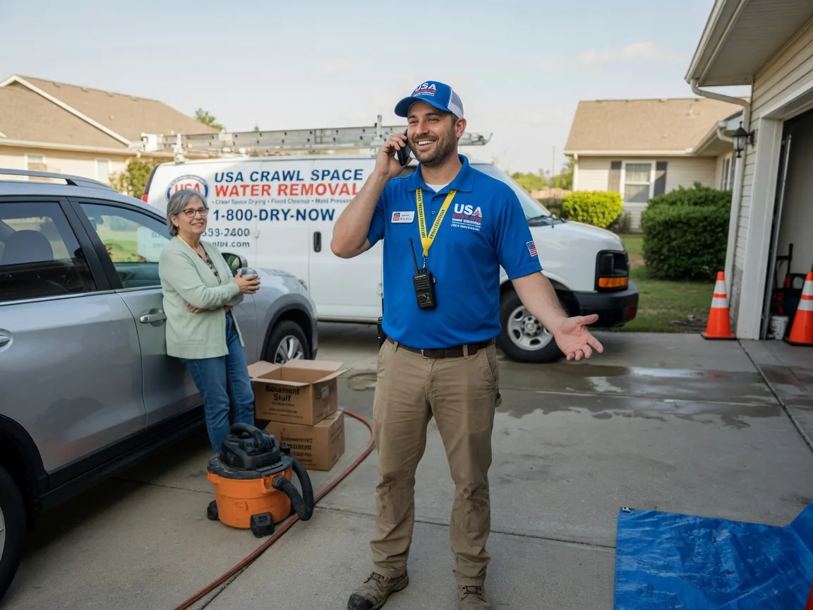 Crawl Space Water Removal Pell City, AL FAQs